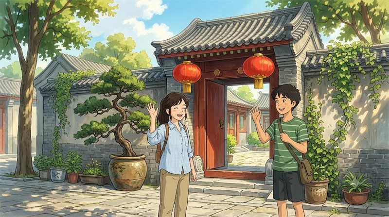 Nhập môn — chào hỏi và những mẫu câu ngắn nhất, đọc bằng pinyin là chính.