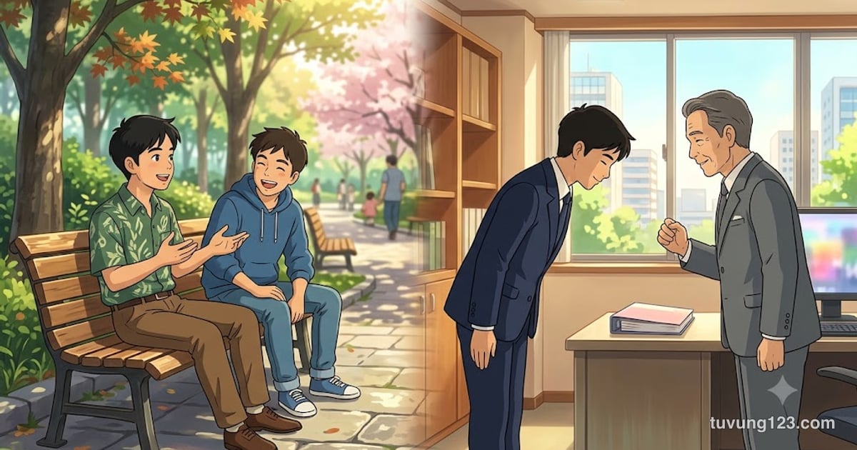 Thể thường trong tiếng Nhật: cách chia và khác gì thể lịch sự