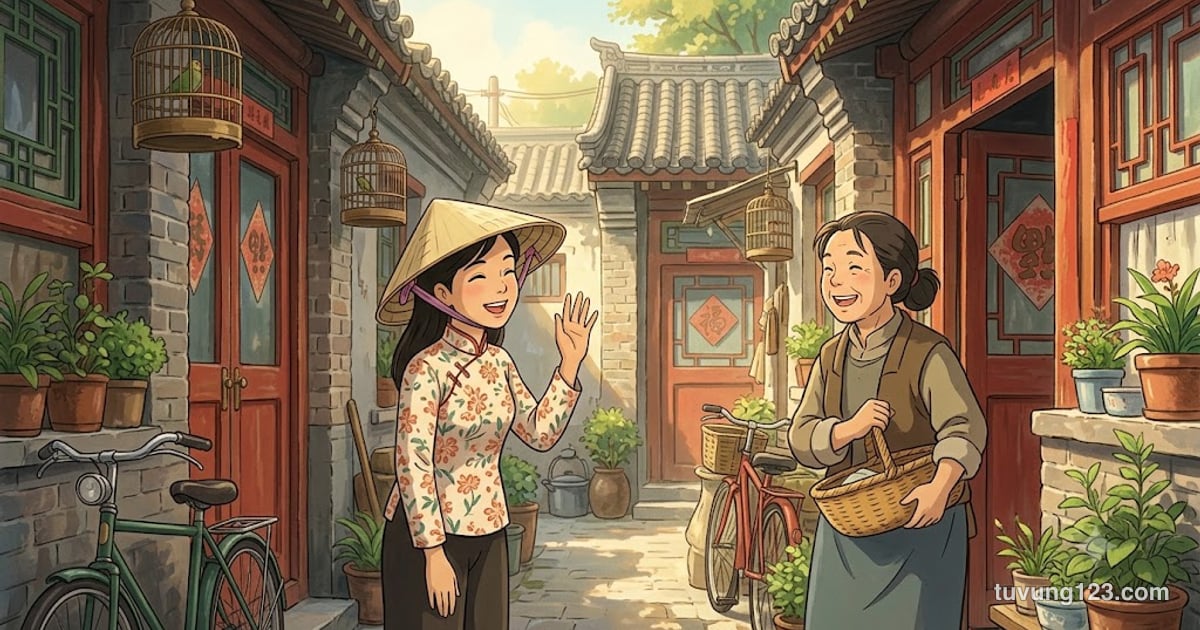 Câu chào hỏi tiếng Trung thông dụng: chào theo tình huống, thời điểm và cách đáp