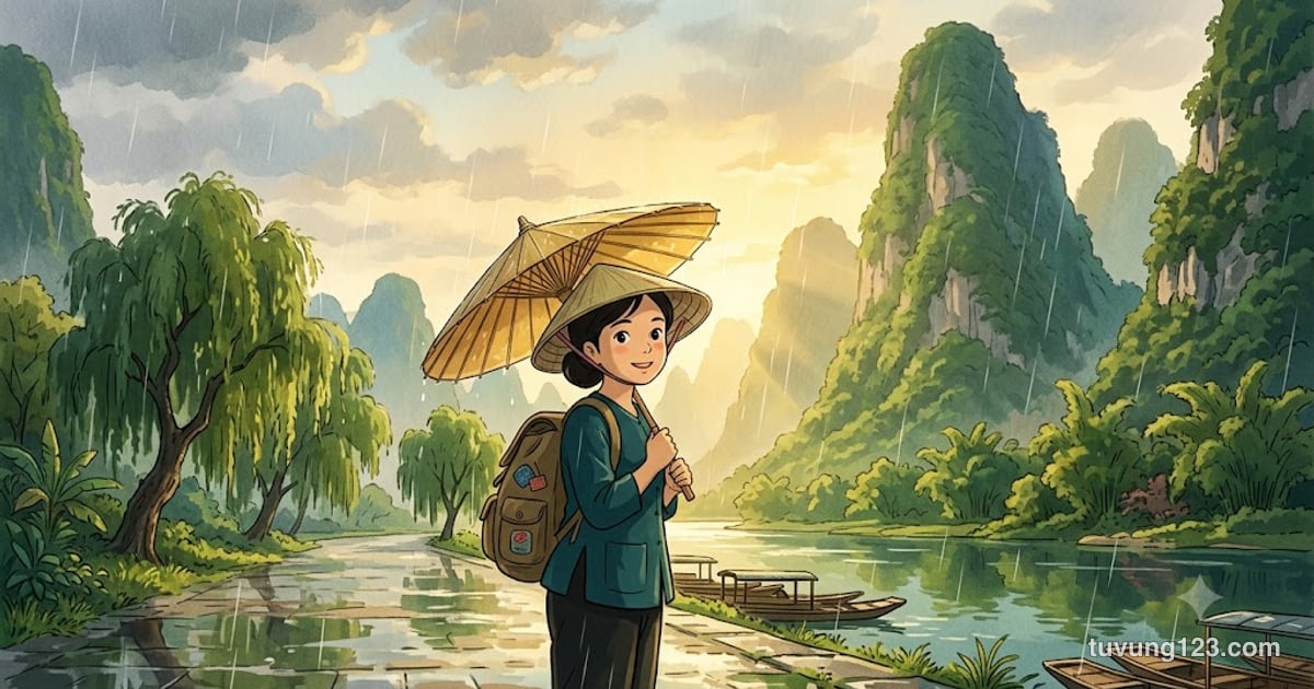 Thời tiết tiếng Trung: từ vựng mưa nắng, nhiệt độ, các mùa