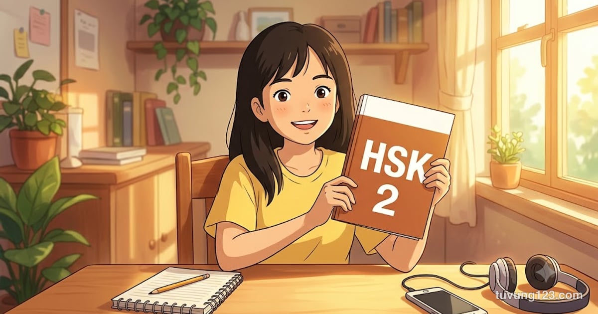 Giáo trình chuẩn HSK 2: mục lục 15 bài, ngữ pháp, file nghe và đáp án