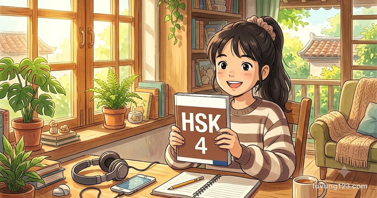 Giáo trình chuẩn HSK 4: mục lục 20 bài, ngữ pháp, file nghe và đáp án
