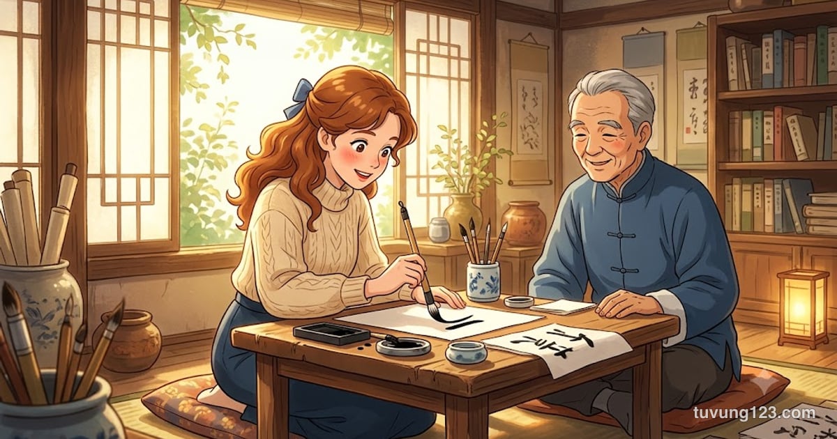 Giáo trình chuẩn HSK 1 bài 6: 我会说汉语 (Tôi biết nói tiếng Trung)