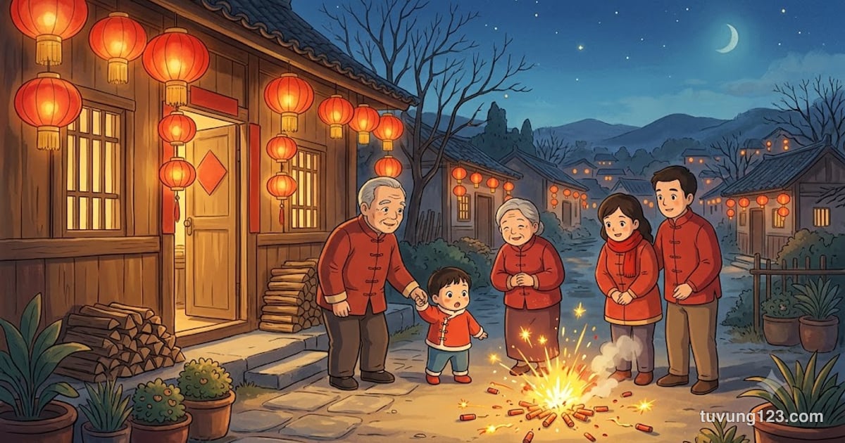 Giáo trình chuẩn HSK 5 bài 6: 除夕的由来 (Nguồn gốc của đêm giao thừa)