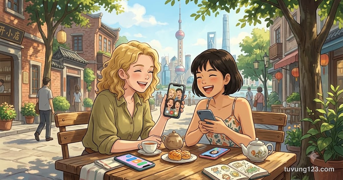 Giáo trình chuẩn HSK 5 bài 12: 海外用户玩儿微信 (Người dùng nước ngoài chơi WeChat)
