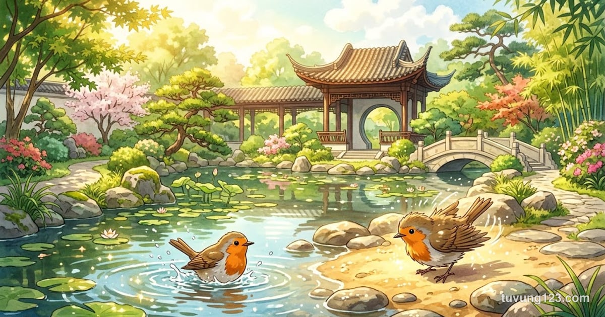 Giáo trình chuẩn HSK 5 bài 34: 鸟儿的护肤术 (Bí quyết chăm sóc lông da của loài chim)