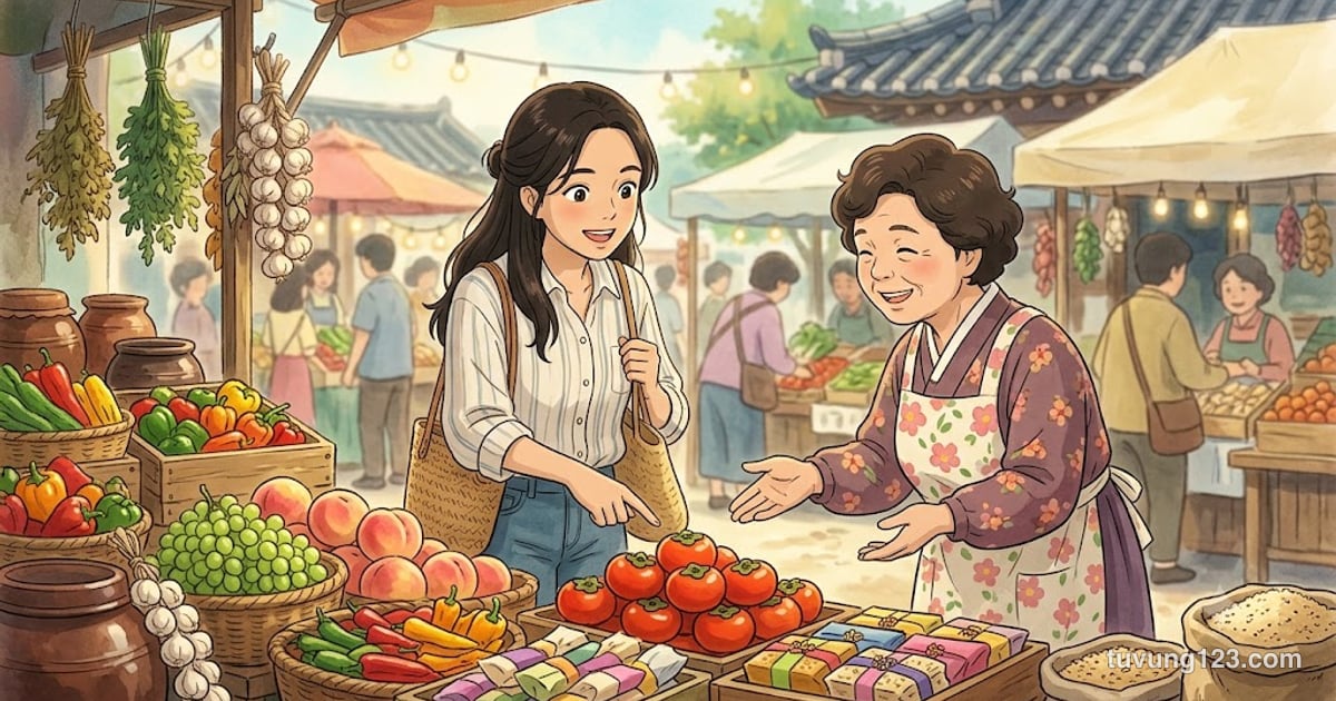 100 từ vựng tiếng Hàn cơ bản cho người mới bắt đầu