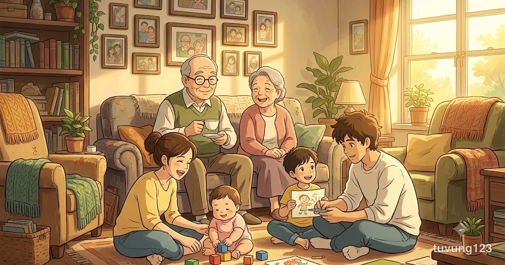 Bộ từ vựng Gia đình và người